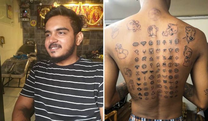 Nagpur Tattoo Artist Present Free 'Shri Ram' Tattoos to 1,000 Devotees