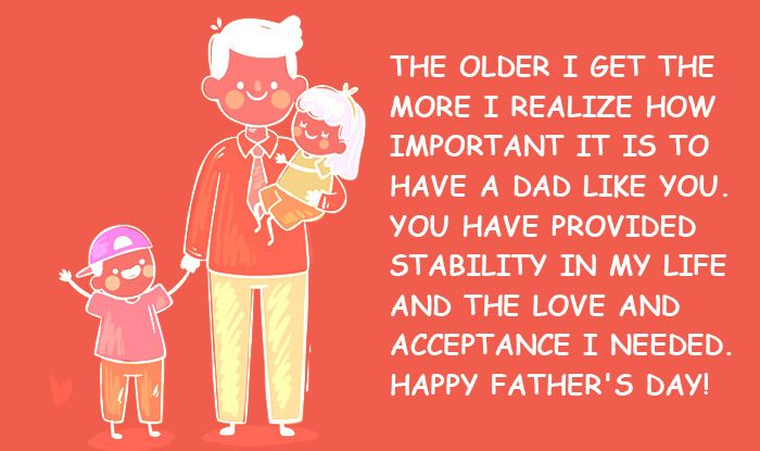 Father's Day 2021 on June 20th: wishes, WhatsApp status, quotes, pictures and greetings to share with your dad