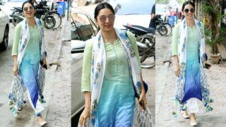 Kiara Advani Continues to Flaunt Her Kabir Singh-Look, Spotted in Pretty Blue Suit Kiara Advani Continues to Flaunt Her Kabir Singh-Look, Spotted in Pretty Blue Suit
