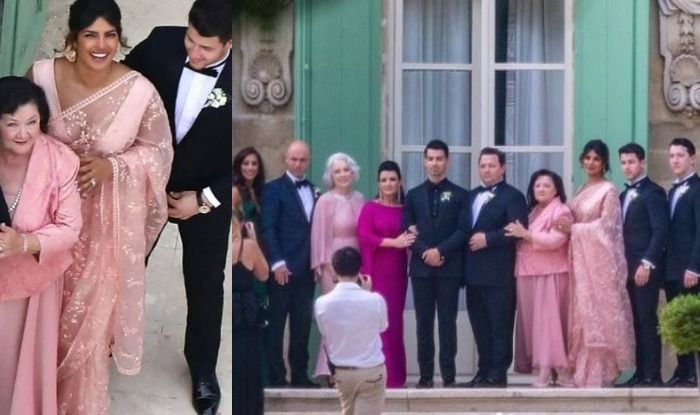 priyanka chopra wedding sari