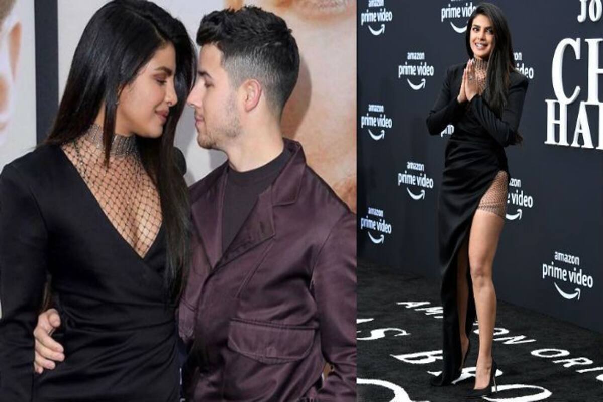 That Jaw-Dropping Slit on Priyanka Chopra's Black Dress is How You Mix Sex  Appeal With Being Classy | India.com