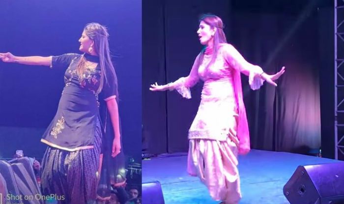 Sapna Choudhary Performs in Muradabad, Complaint Filed For Alleged Obscenity on Stage Sapna Choudhary Performs in Muradabad, Complaint Filed For Alleged Obscenity on Stage