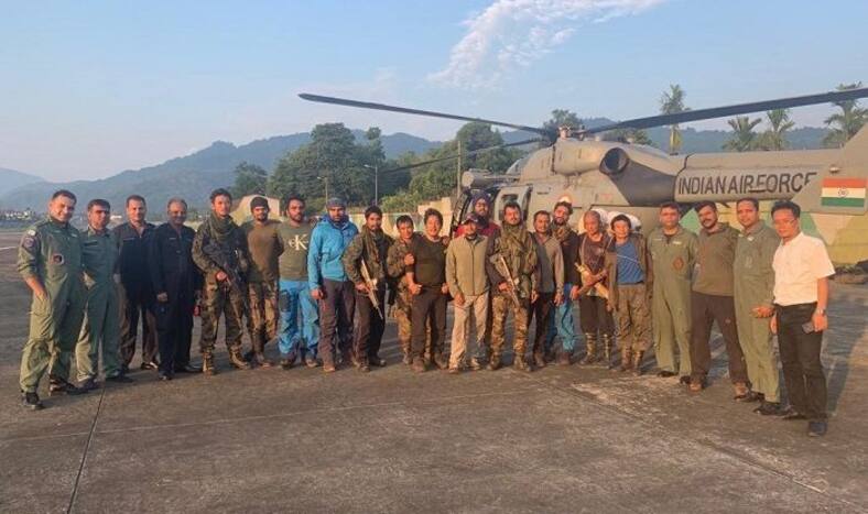 IAF Retrieves 15-member Search&Rescue Team From AN-32 Crash Site, Says All in Good Health