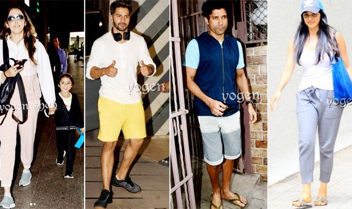 Vicky Kaushal, Evelyn Sharma, Kiara Advani, Varun Spotted in Mumbai Vicky Kaushal, Evelyn Sharma, Kiara Advani, Varun Spotted in Mumbai