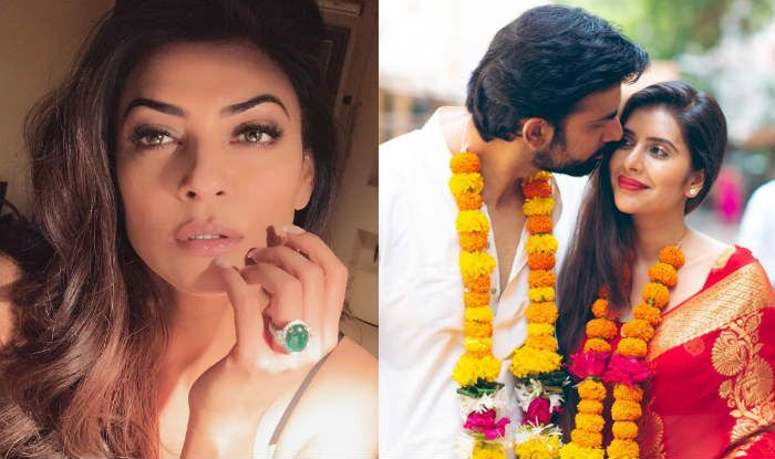 Sushmita Sen Sends A Beautiful Hand Written Card To Brother Rajeev Sen And Charu Asopa On 