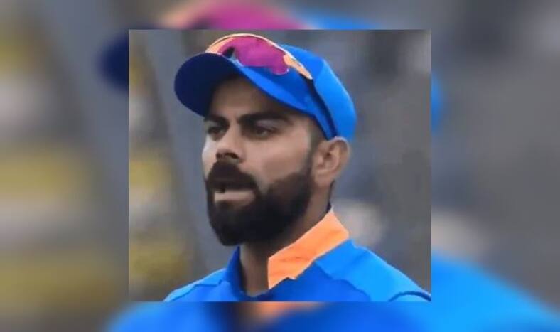 Virat Kohli, Virat Kohli appealing, Virat Kohli abusing, Virat Kohli using cuss word, Virat Kohli runs, Mohammed Shami, ICC Cricket World Cup 2019, Edgbaston, Birmingham, Cricket News, Virat Kohli banned, 2019 ICC Cricket World Cup