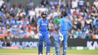 India vs New Zealand Semi-Final Live: लगातार तीसरे वर्ल्ड कप के सेमीफाइनल में नहीं चला विराट कोहली का बल्ला India vs New Zealand Semi-Final Live: लगातार तीसरे वर्ल्ड कप के सेमीफाइनल में नहीं चला विराट कोहली का बल्ला