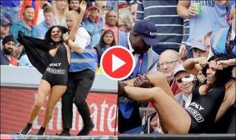 WATCH VIDEO: Female Streaker Elena Vulitsky Promoting an Adult ...