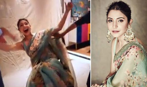 Anushka Sharma Falls Off The Chair Laughing, Watch Hilarious Video