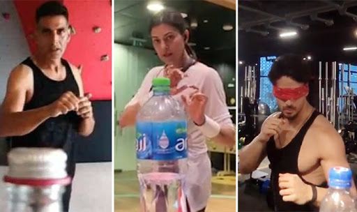 Watch: All The Interesting Celebrity Bottle-Cap Challenge Videos Watch: All The Interesting Celebrity Bottle-Cap Challenge Videos
