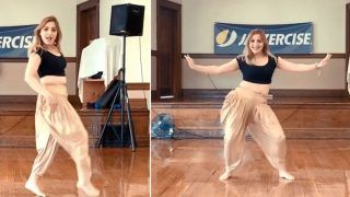 NRI Girl Dances to Sapna Choudhary’s Teri Aakhya Ka Yo Kajal NRI Girl Dances to Sapna Choudhary’s Teri Aakhya Ka Yo Kajal