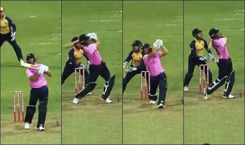 AB de Villiers, AB de Villiers innings, AB de Villiers match winning innings, AB de Villiers runs, AB de Villiers sixes, Middlesex vs Essex, T20 Blast Opener, Vitality Blast, Cricket News, George Scott, Ravi Bopara, Lords