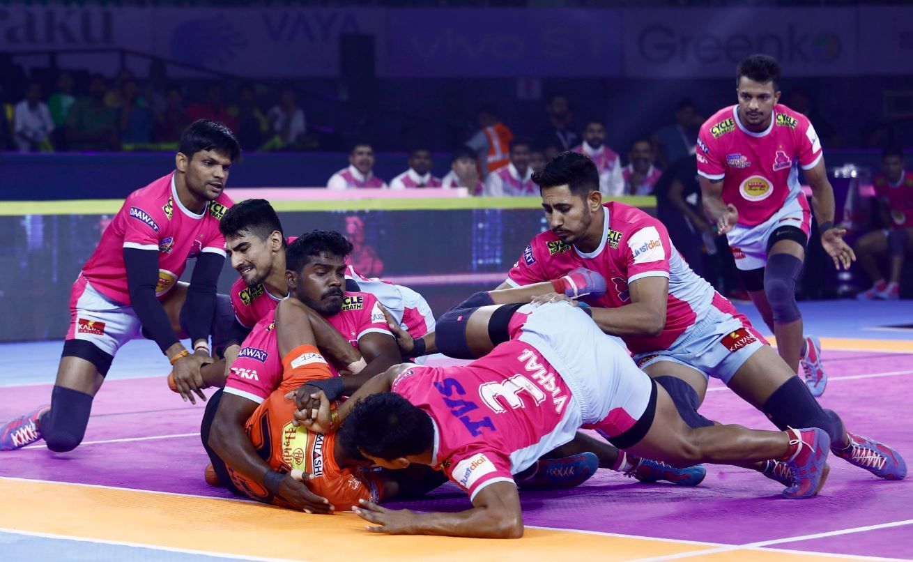 Pro Kabaddi Live Score Highlights