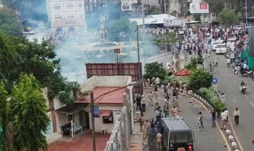 Surat: Clashes Erupt in Nanpura After Police Stops Rally Held Without ...