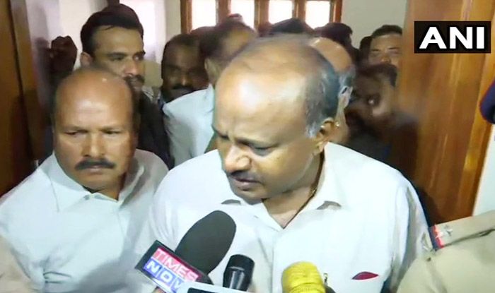 Day After JDS-Cong Govt Topples, Kumaraswamy Non-committal About Future ...