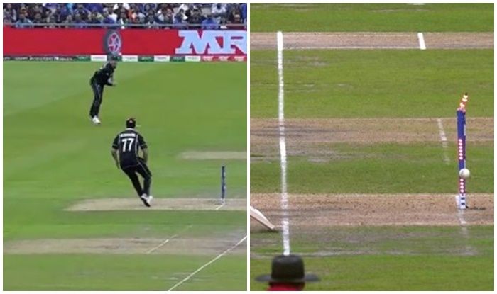 Martin Guptill Direct Hit to Runout MS Dhoni During ICC Cricket World ...