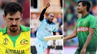 ICC Cricket World Cup 2019 Highest Wicket Taker: Mitchell Starc Picks Most Wickets For Second Consecutive Time, Jasprit Bumrah Finished 4th | CHECK STATS ICC Cricket World Cup 2019 Highest Wicket Taker: Mitchell Starc Picks Most Wickets For Second Consecutive Time, Jasprit Bumrah Finished 4th | CHECK STATS