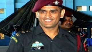 Lt. Col Dhoni in Ladakh on Independence Day Lt. Col Dhoni in Ladakh on Independence Day