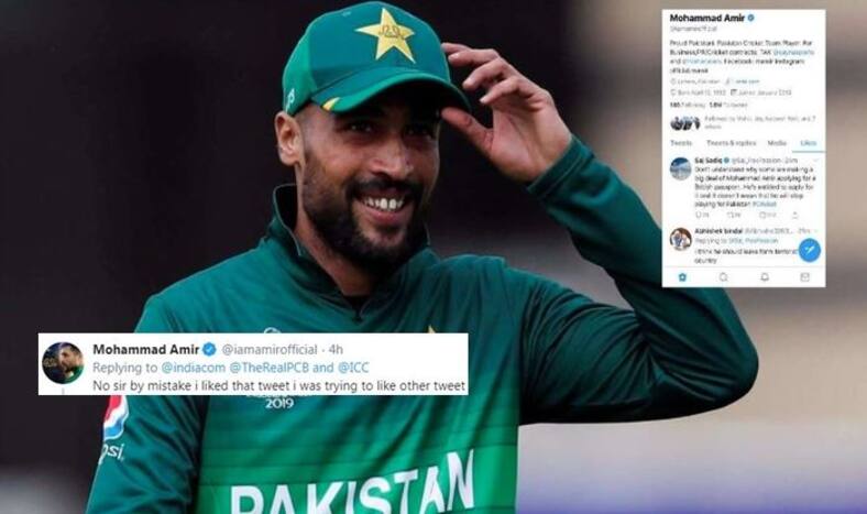 Mohammad Amir Likes Controversial Tweet, Mohammad Amir confesses mistake, Mohammad Amir makes confession, Should Leave This Terrorist Country, Mohammad Amir retirement, Mohammad Amir retires, Pakistan Cricket Team, Cricket News, British Passport