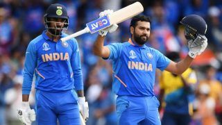 ICC Cricket World Cup 2019 Match 44 HIGHLIGHTS: Rohit Sharma, KL Rahul Centuries Power India to Emphatic 7-Wicket Win Over Sri Lanka, Finish on Top of Points Table ICC Cricket World Cup 2019 Match 44 HIGHLIGHTS: Rohit Sharma, KL Rahul Centuries Power India to Emphatic 7-Wicket Win Over Sri Lanka, Finish on Top of Points Table