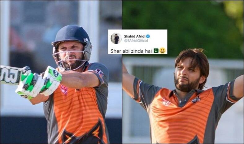 Shahid Afridi, Shahid Afridi Knock, GT20 Canada, Edmonton Royals vs Brampton Wolves, Shahid Afridi age, Shahid Afridi Twitter, Cricket News, Boom Boom, Lala, Pakistan Cricket Team, Former Pakistan Cricketer