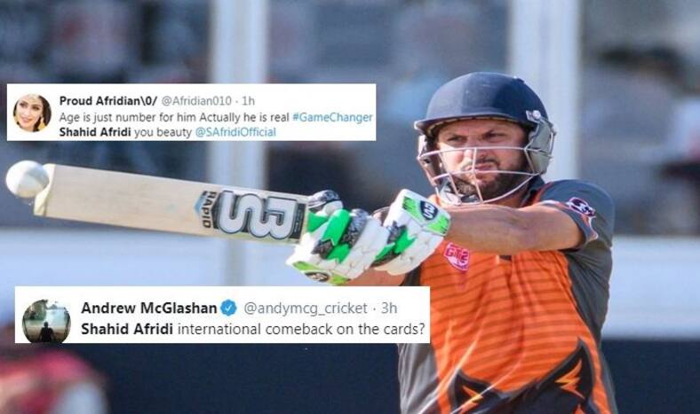 Shahid Afridi smashes 81 Off 40 Balls During GT20 Canada Match, Shahid Afridi Man of the Match, GT20 Canada, Global T20 Canada, Edmonton Royals vs Brampton Wolves, Shahid Afridi age, Cricket News