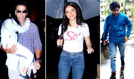 Watch: All The 'Rainy' Sightings of Bollywood Celebrities Amid Mumbai Rains Watch: All The ‘Rainy’ Sightings of Bollywood Celebrities Amid Mumbai Rains