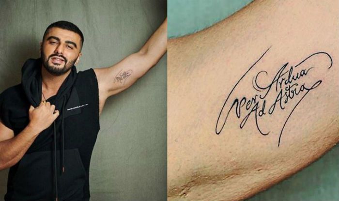 নতুন ট্যাটু করালেন অর্জুন কাপুর, 'প্রিয় মানুষ'টি জুড়ে গেল তাঁর শরীরের  সঙ্গে আজীবন - Bengali News | Arjun Kapoor gets inked; dedicates his new  tattoo to THIS special person | TV9 ...