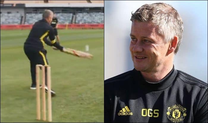 Manchester United Manager Ole Gunnar Solskjaer Enjoying Cricket In