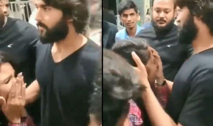 Fan Moment: Dear Comrade actor Vijay Deverakonda hugs and consoles a ...