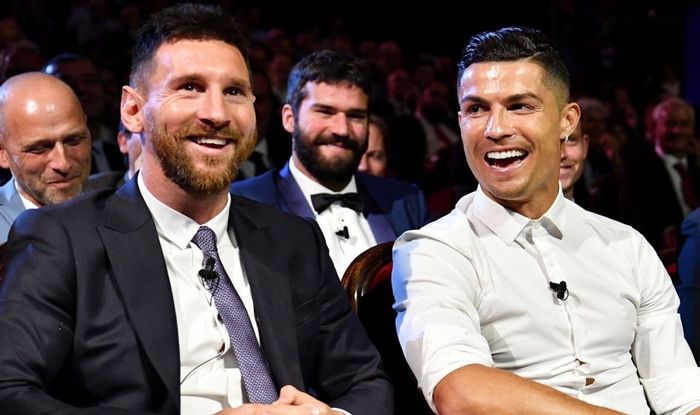 Lionel Messi, Cristiano Ronaldo, UEFA Player Awards 2018 ...