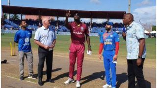 India vs West Indies, 2nd T20: भारत ने जीता टॉस, पहले बल्लेबाजी करने का फैसला India vs West Indies, 2nd T20: भारत ने जीता टॉस, पहले बल्लेबाजी करने का फैसला