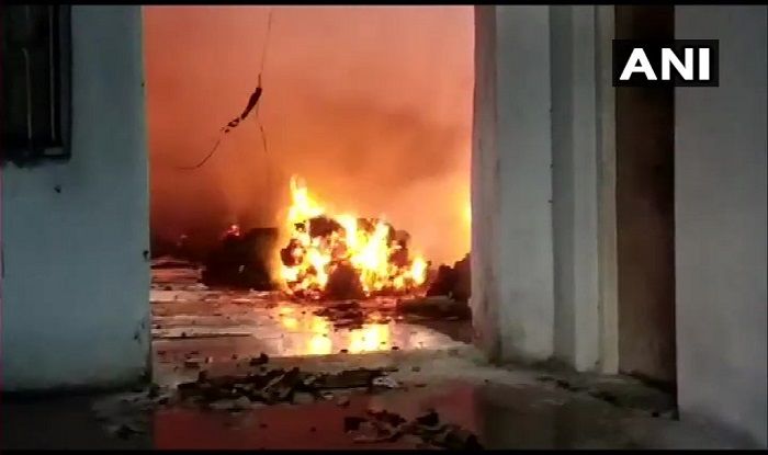 Maharashtra Factory Fire: भिवंडी का 'पावरलूम फैक्टरी' जलकर ...