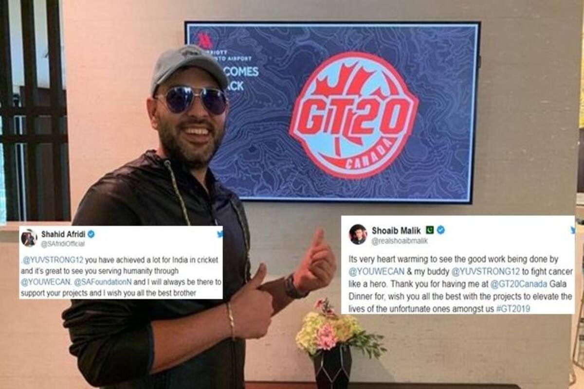 Pakistan Cricketers Shahid Afridi Shoaib Malik Praise Yuvraj Singh For His Charity Work During Gt20 Canada See Posts A father is the one friend upon whom we can always rely. pakistan cricketers shahid afridi