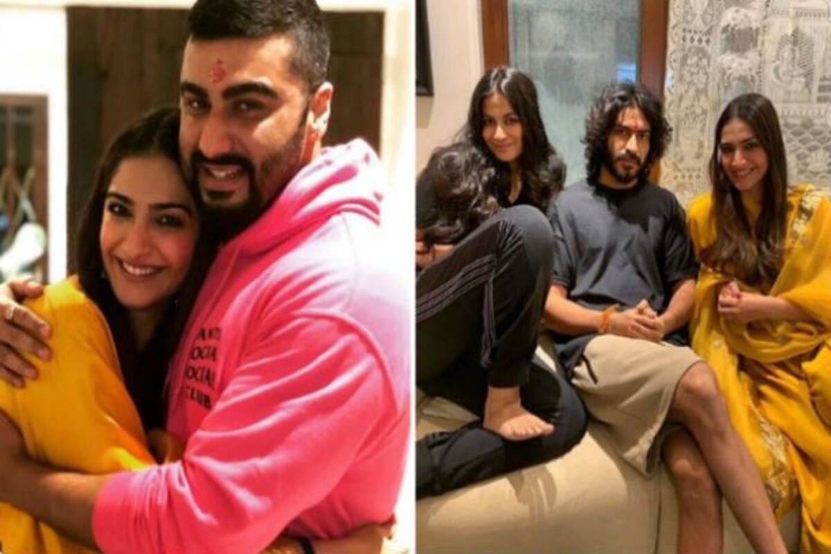 Sonam Kapoor Arjun Kapoor And Other Kapoor Siblings Reunite For Rakhi