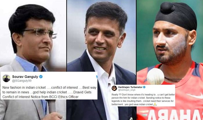 God Save Indian Cricket Harabhajan Singh Supports Sourav Ganguly, Slams ...