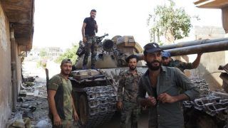 Rebel Groups Forced to Withdraw From Their Key Bastion in Syria Rebel Groups Forced to Withdraw From Their Key Bastion in Syria