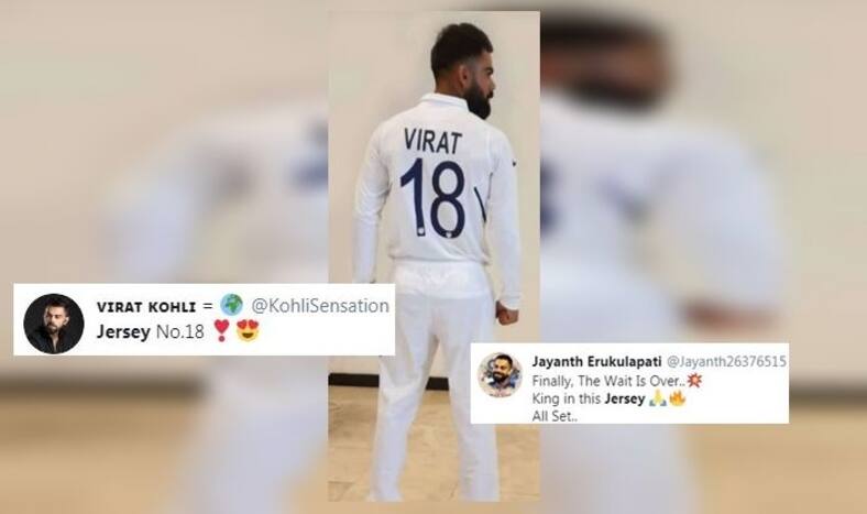 Virat Kohli Reveals No 18 Numbered New Test Jersey Ahead Of World Test Championship Fans Love 8258