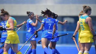 Hockey: Vandana Katariya, Gurjit Kaur Score as Indian Eves Hold Australia to 2-2 Draw in Olympic Test Event Hockey: Vandana Katariya, Gurjit Kaur Score as Indian Eves Hold Australia to 2-2 Draw in Olympic Test Event
