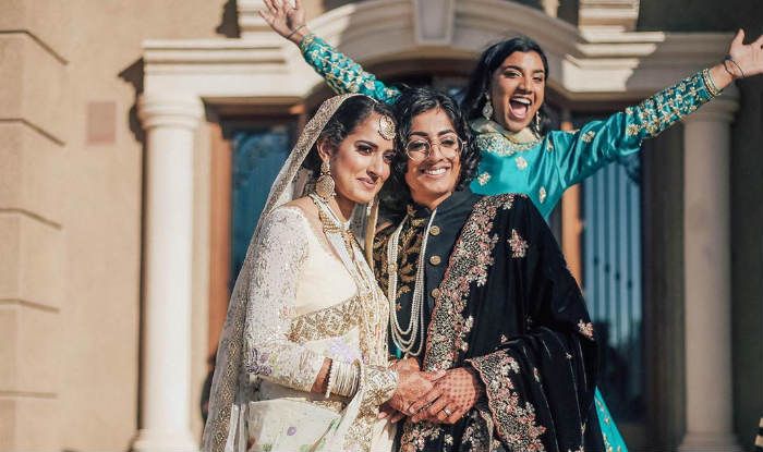 Indo Pak Lesbian Couple Get Married In California Pictures From