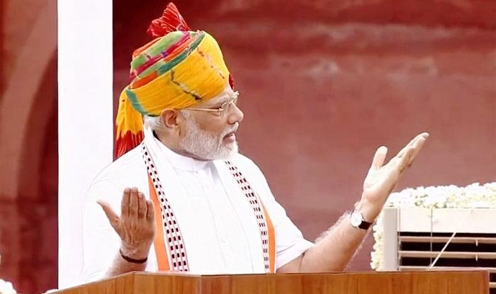 India's 73rd Independence Day: PM Modi Addresses Nation From Ramparts of Red Fort Narendra Modi Red Fort