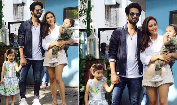 Shahid Kapoor, Mira Kapoor And Kids Misha-Zain Are All Set For The Birthday Bash Shahid Kapoor, Mira Kapoor And Kids Misha-Zain Are All Set For The Birthday Bash