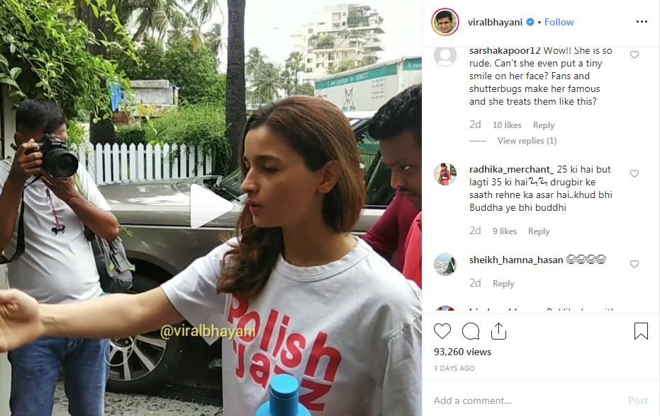 Did Alia Bhatt Really Misbehave With Her Bodyguard? Watch Viral Video