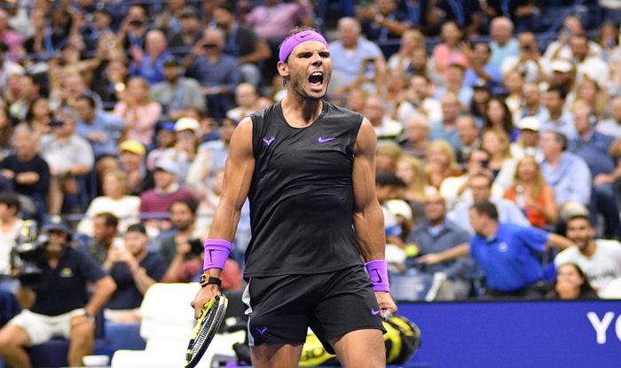 Rafael Nadal Rafael Nadal moves to quarterfinals of US Open 2019 Rafael Nadal in quarters of US Open Rafael Nadal beats Marin Cilic Nadal vs Cilic Marin Cilic US Open Flushing Meadows