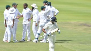 अभ्यास मैच: दक्षिण अफ्रीका के खिलाफ शून्य पर आउट हुए रोहित शर्मा, लंच तक BPXI 23/2 अभ्यास मैच: दक्षिण अफ्रीका के खिलाफ शून्य पर आउट हुए रोहित शर्मा, लंच तक BPXI 23/2