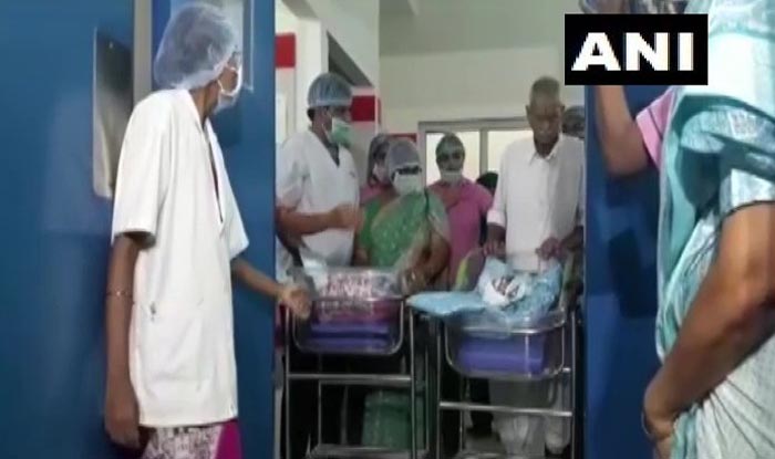 Woman gives birth at 74, Andhra Pradesh, Guntur, Twins, IVF, In-vitro fertilization