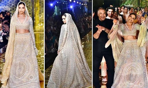Watch Deepika Padukone Break Into Impromptu Dance on Ramp at AJSK's Fashion Show Deepika Padukone walks the ramp as showstopper for Abu Jani and Sandeep Khosla