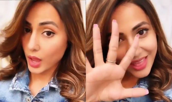 Hina khan dedicates a romantic track 'lover by taylor swift' to boyfriend rocky jaiswal- watch