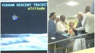 Chandrayaan 2: इसरो ने कहा- विक्रम लैंडर से टूटा संपर्क, कर रहे डेटा का विश्लेषण Chandrayaan 2: इसरो ने कहा- विक्रम लैंडर से टूटा संपर्क, कर रहे डेटा का विश्लेषण