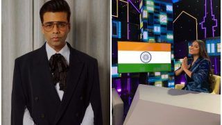 Karan Johar Calls Lilly Singh ‘Bonafide Rockstar’ For THIS Reason, Picture With Indian Flag Goes Viral Karan Johar Calls Lilly Singh ‘Bonafide Rockstar’ For THIS Reason, Picture With Indian Flag Goes Viral